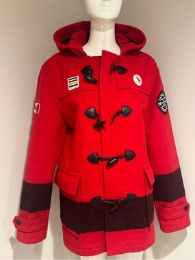 Hudson’s Bay Team Canada 2014 Sochi Paralympic Wool Duffle Coat M